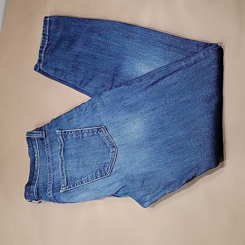 Current/Elliott, Size 27 Mid RIse Skinny Blue Jeans